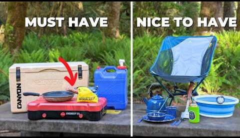 The Gear You MUST HAVE To Start Camping